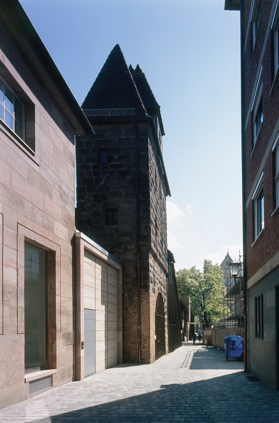 Bild Kunsthalle Nürnberg Gasse