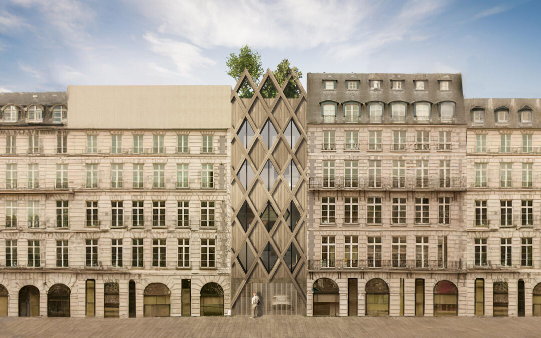 Stadthaus Diagonal Grid