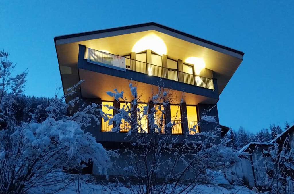 Wooden Retreat in the Austrian Alps
